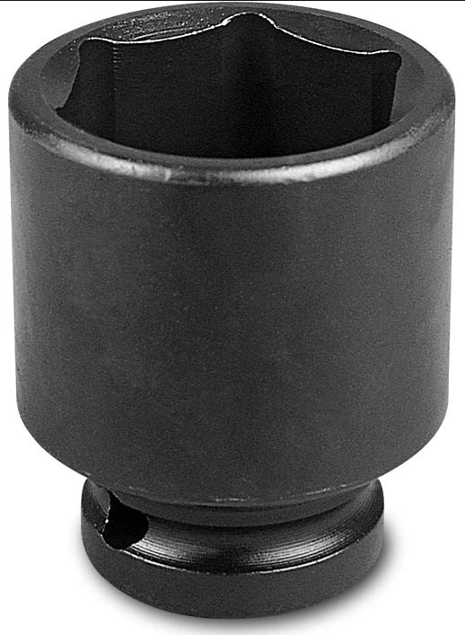 ACTION 1-1/2 Inch Impact Socket with 6-Point Square Drive