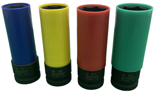 ACTION Thin Wall Deep Impact Socket 1/2" Square Drive