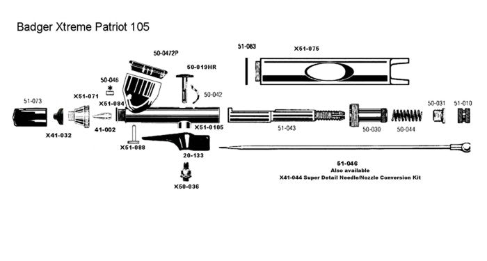 BADGER Xtreme Patriot 105