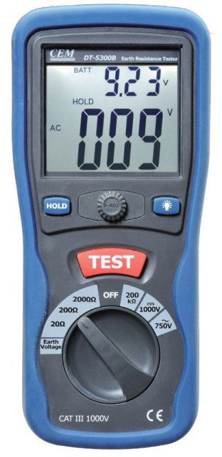 CEM Earth Ground Resistance Tester