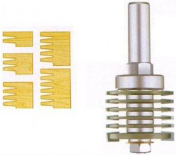 EZ CUT Adjustable Finger Joint Bit 1/2" Shank