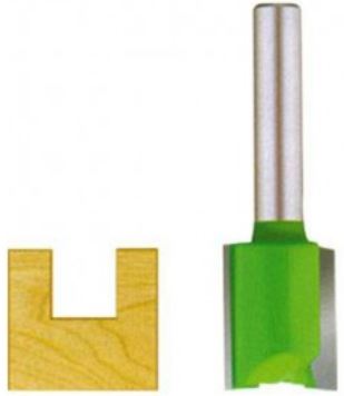 EZ Cut Straight Bit 2 Flute 1/4" shank