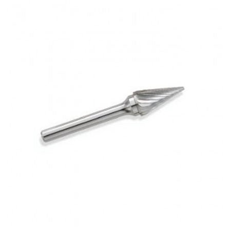 GARRTOOL Carbide Burrs Cone Truncated Nose Shape