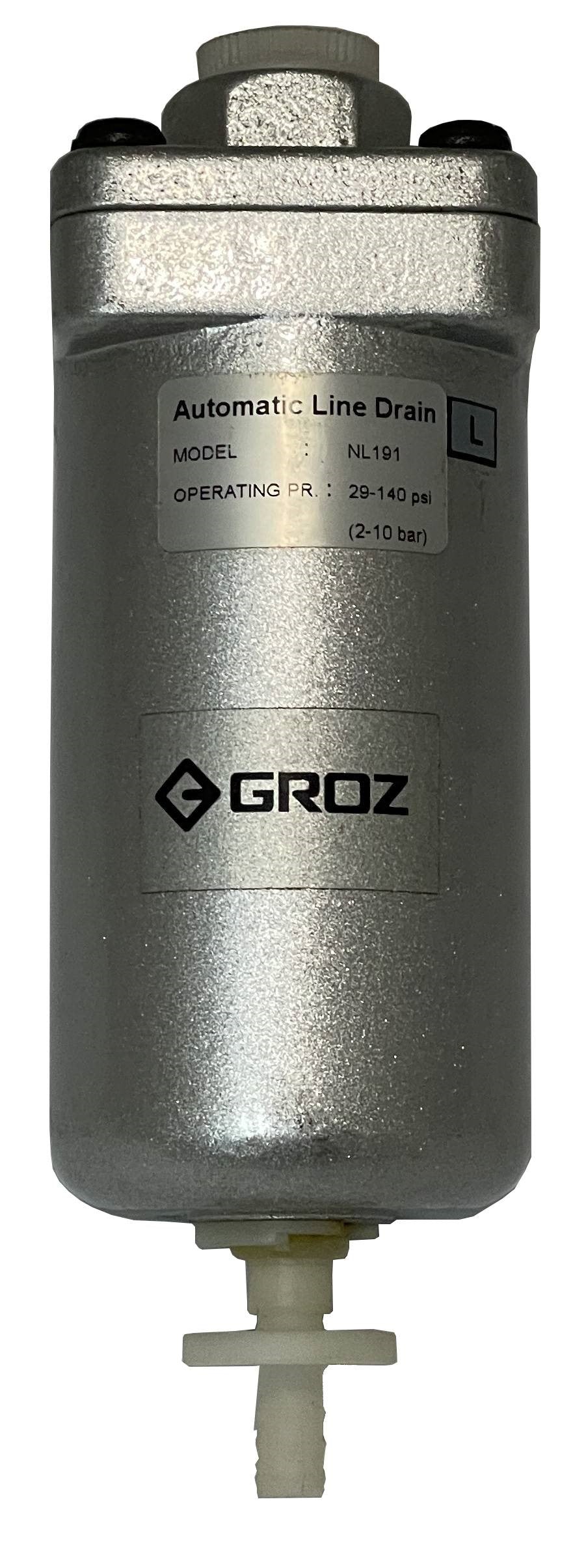 GROZ Automatic Line Drain