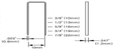 JITOOL Pneumatic Stapler 1022J
