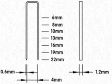 JITOOL Pneumatic Stapler 422J