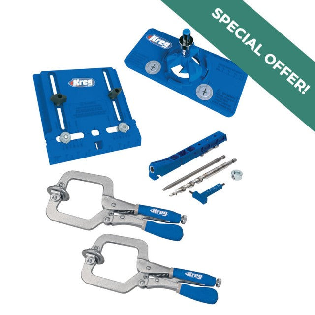 KREG® Hardware Installation + Pocket-Hole Jig Kit
