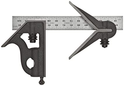 Starrett Combination Square w/Square Center