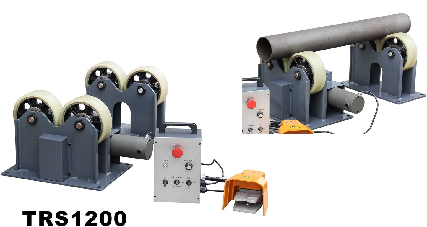 TTMC Welding Turner Roller TRS1200