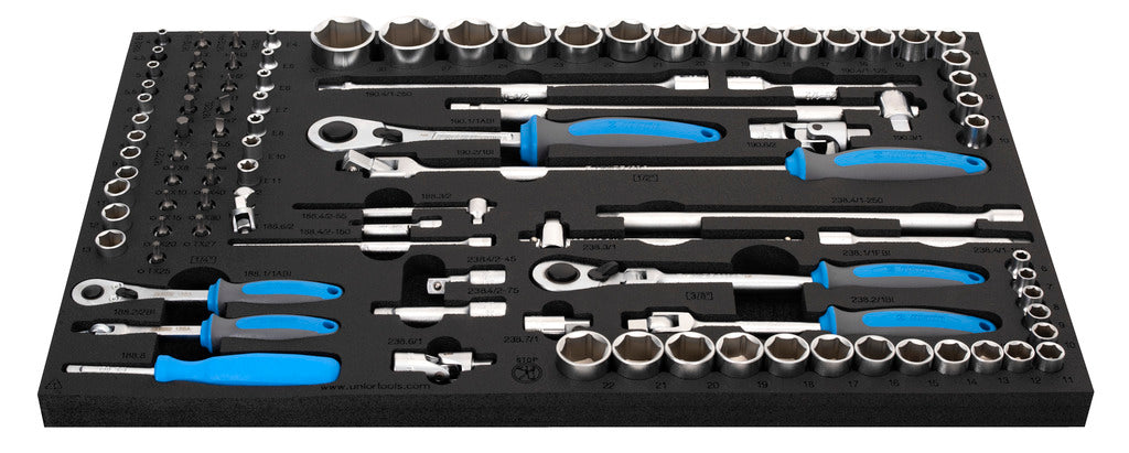 UNIOR Set of Socket Wrenches with Accessories 964/30SOS