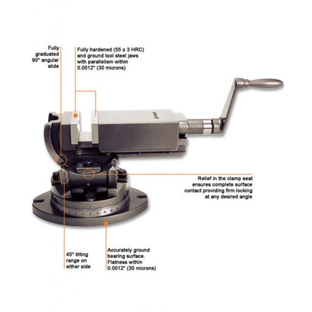 GROZ 3-Way Tilting Vise
