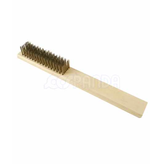 SHOWA Brass Brush w/Wooden Handle