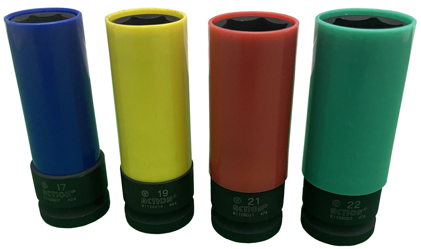 Action Thin Wall Deep Impact Socket 1/2" Square Drive