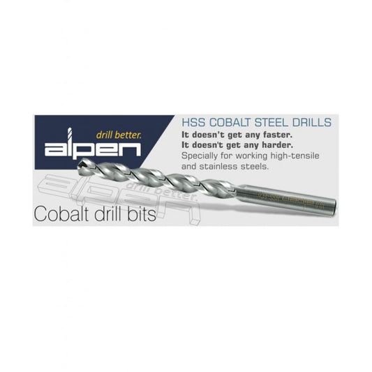 Alpen Cobalt Drill Bit for Stainless