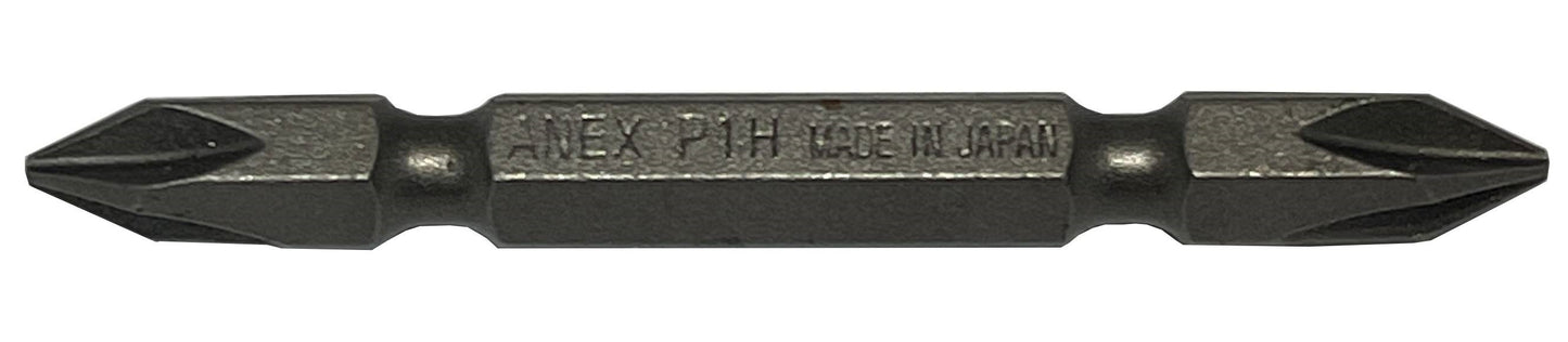 Anex Screwdriver Bit 1/4" Shank Double End