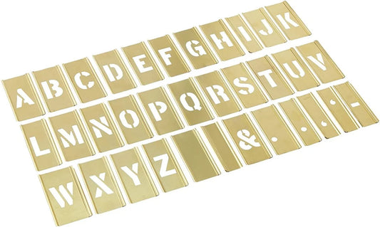 CLIP-ON Brass Stencil