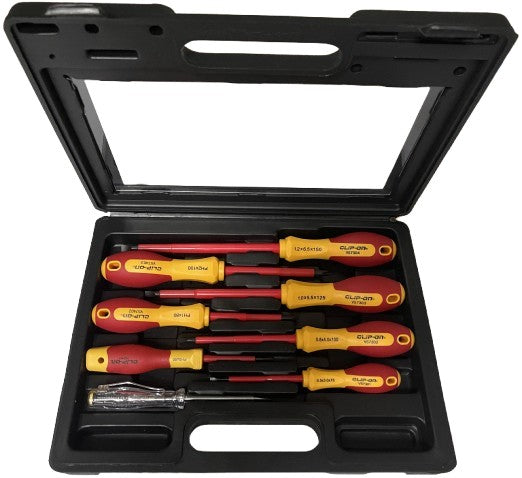 Clip On VDE Screwdriver Set