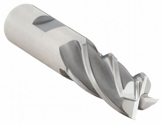 DAX H.S.S. End Mill 4 Flute, Weldon Shank (metric)