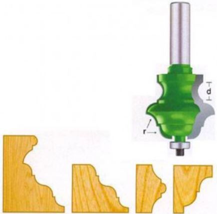 EZ Cut Multiple Beading Bits 1/4" Shank