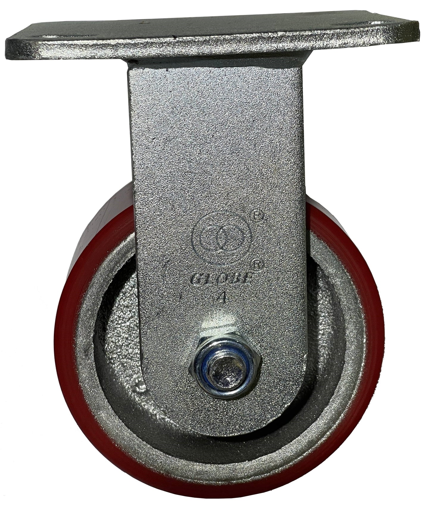 GLOBE PU + Cast Iron Caster