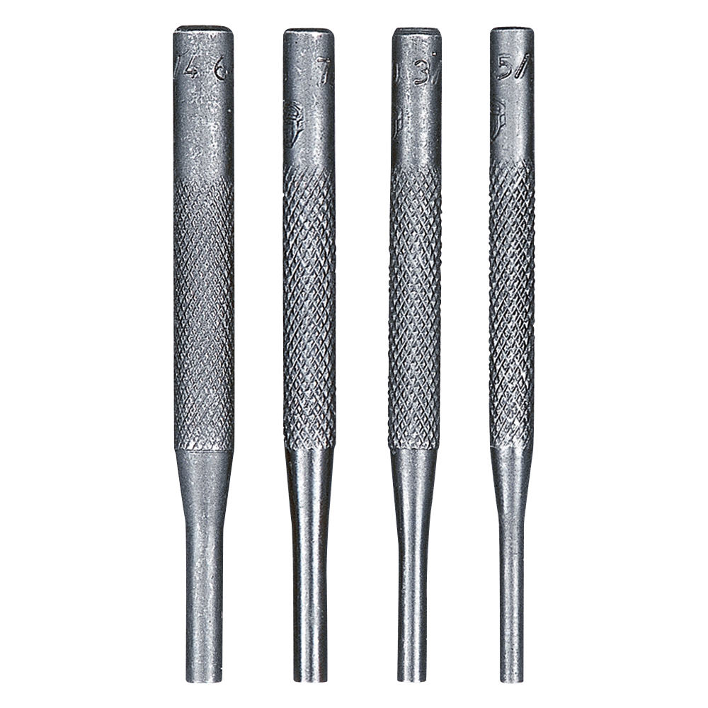 GROZ Straight Pin Punch Set