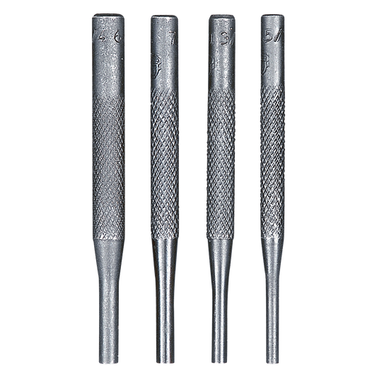 GROZ Straight Pin Punch Set