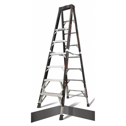 LITTLE GIANT Fiberglass Step Ladder