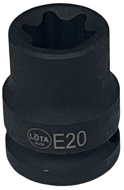 LOTA External Impact Torx Socket, 1/2" Square Drive