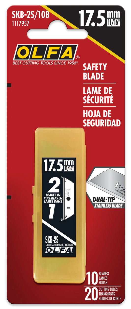 OLFA Dual-Edge Safety Blade SKB-2S/10B