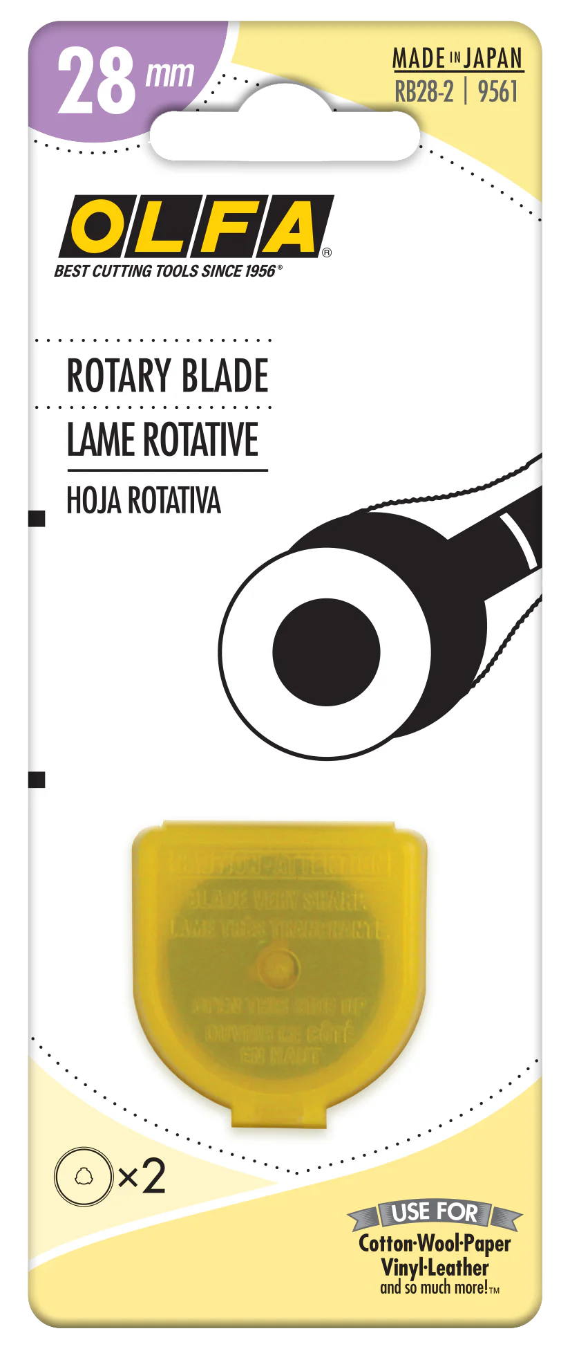 OLFA Tungsten Steel Rotary Blade RB28-2