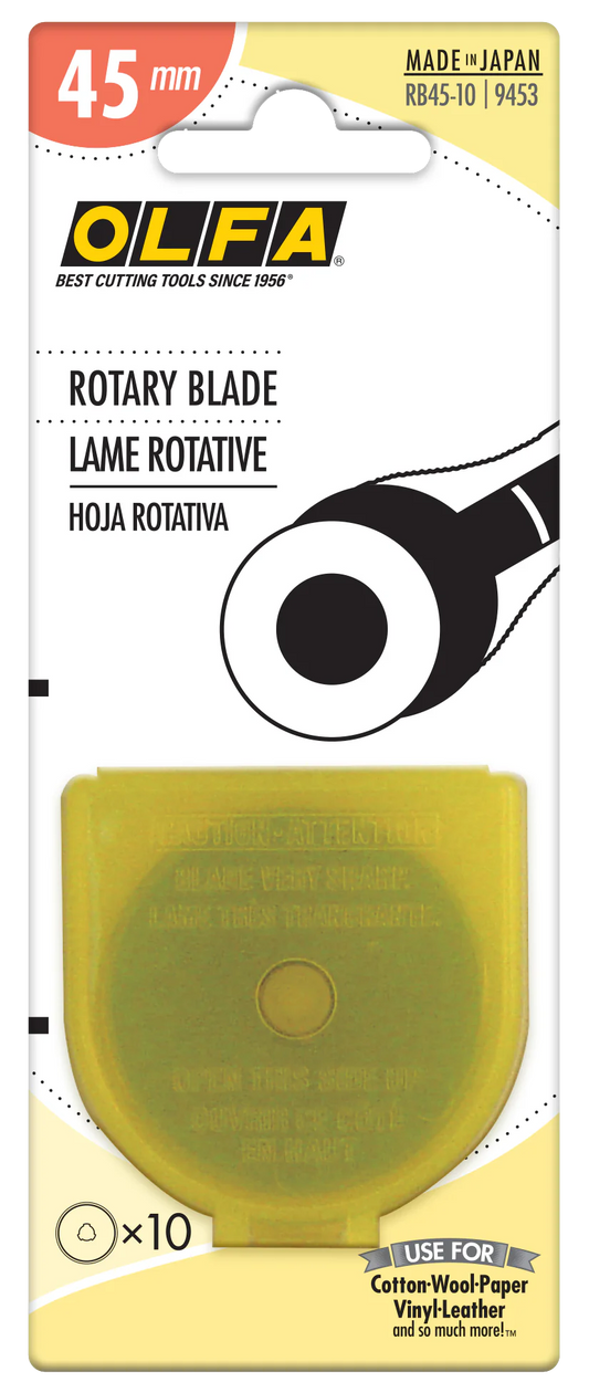 OLFA Tungsten Steel Rotary Blade RB45-10