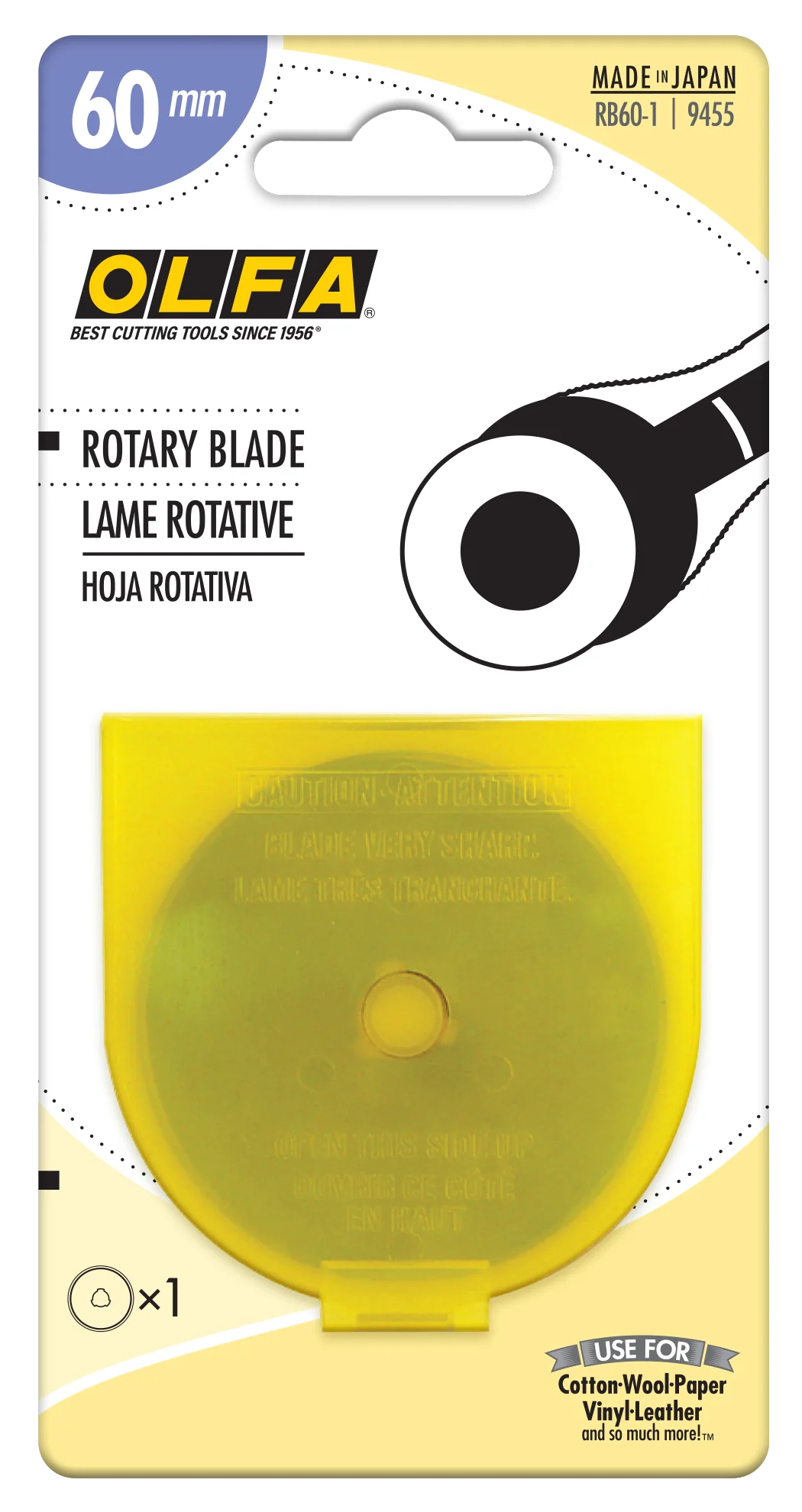 OLFA Tungsten Steel Rotary Blade RB60-1