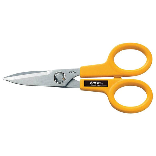 OLFA 5-Inch Serrated-Edge Stainless Steel Scissors SCS-1