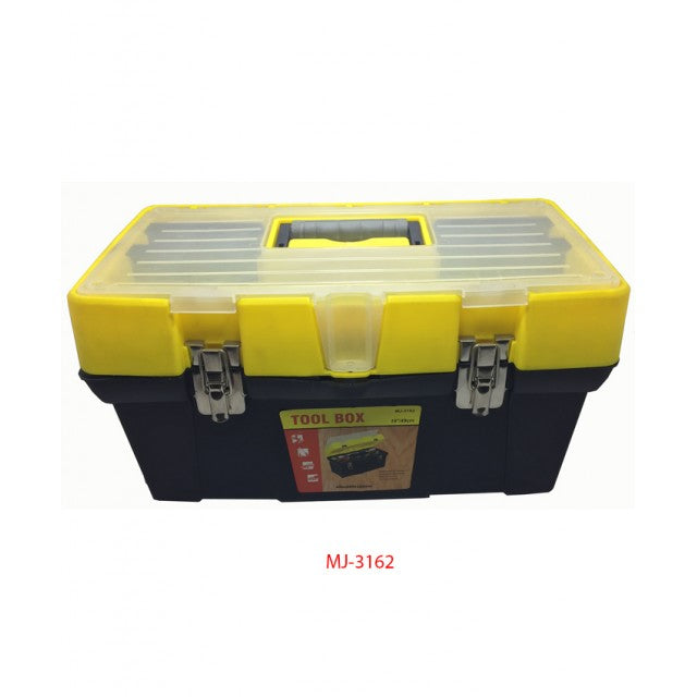 SHOWA Plastic Tool Box w/Tray Metal latches
