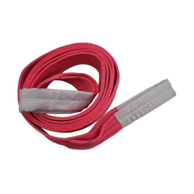 SHOWA Polyester Webbing Sling 5 Ton x125mm x 2 ply ( Red Color )