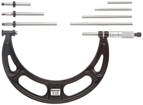 STARRETT Outside Micrometer W/Interchangeable