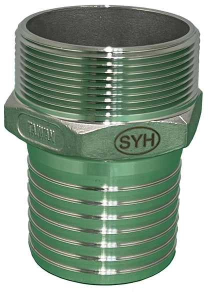 SYH Bronze & Stainless Steel Male Adapter