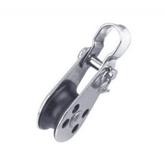 Vinox S/S 304 Pulley Block Bracket & Pin Rivet Nylon Sheave